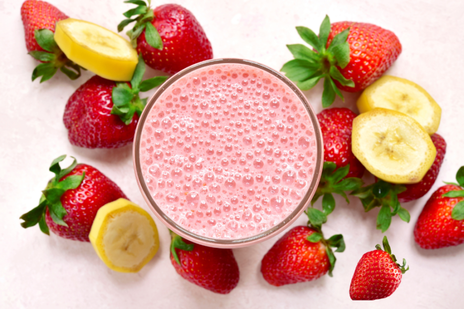 Smoothie de Banana e Morango: A Receita Ideal para Começar o Dia com Energia