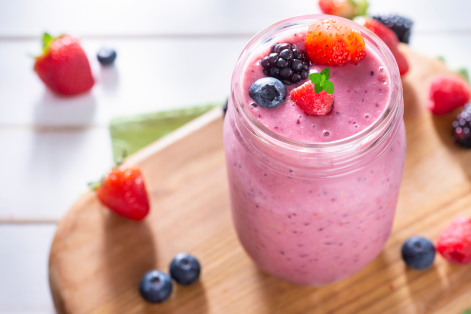 Smoothie Energizante de Frutas Vermelhas: Receita Refrescante para Um Dia Cheio de Energia